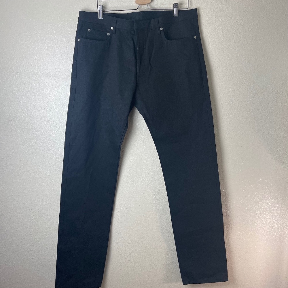 Dior ~ Men’s Black Button Fly Denim Jeans ~ Size 38